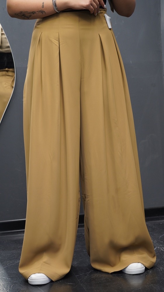 شلوار کرپ مازراتی  برش فول بگ