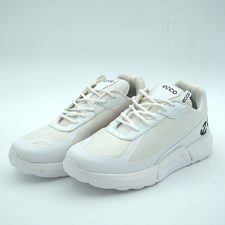 کفش سفید پارچه ای طرح ecco
