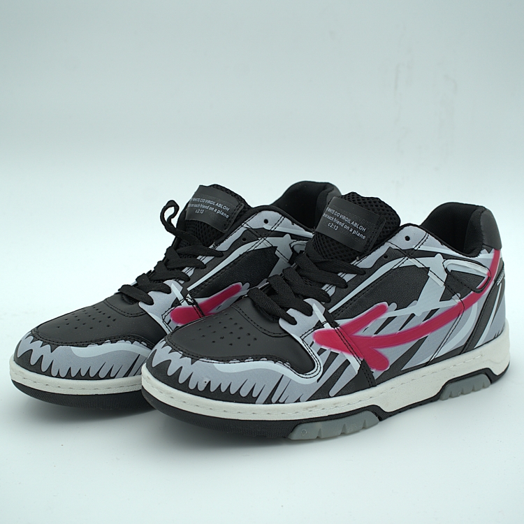 کفش طوسی-مشکی Off White