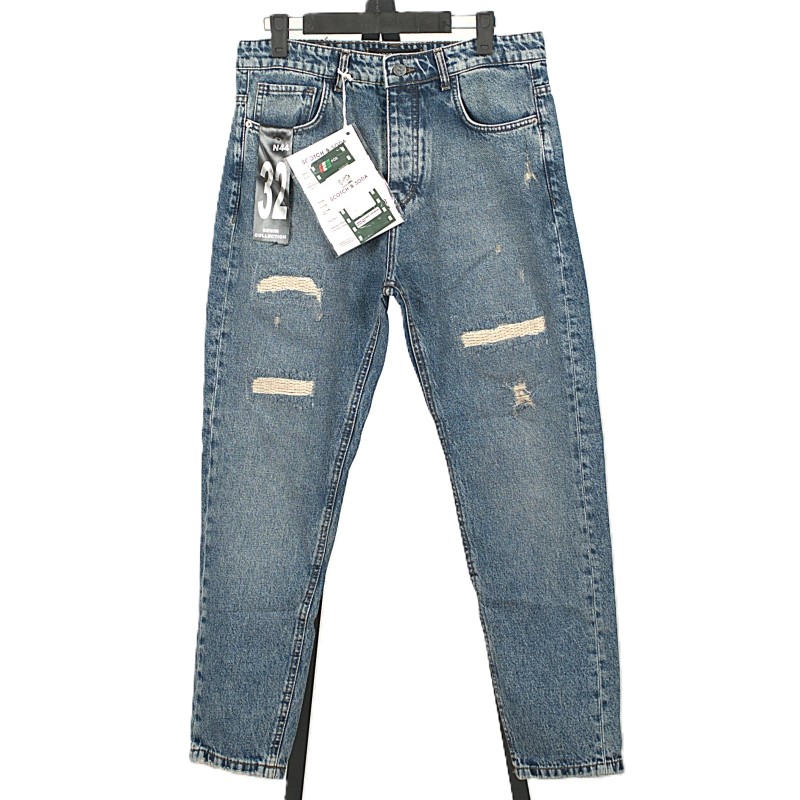 شلوار جین استریت زاپ دار