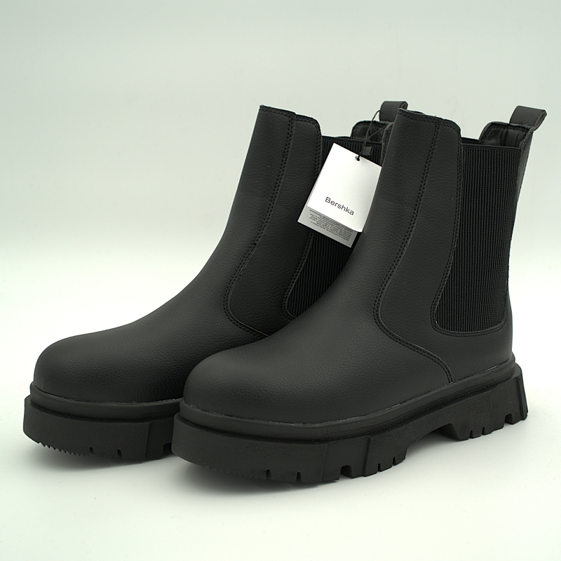 نیم‌بوت مردانه چلسی مشکی Breshka
