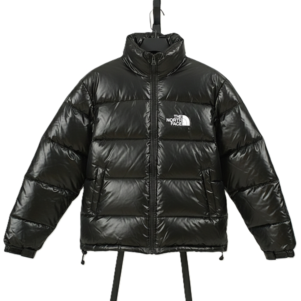 کاپشن سیلیکونی مشکی North Face